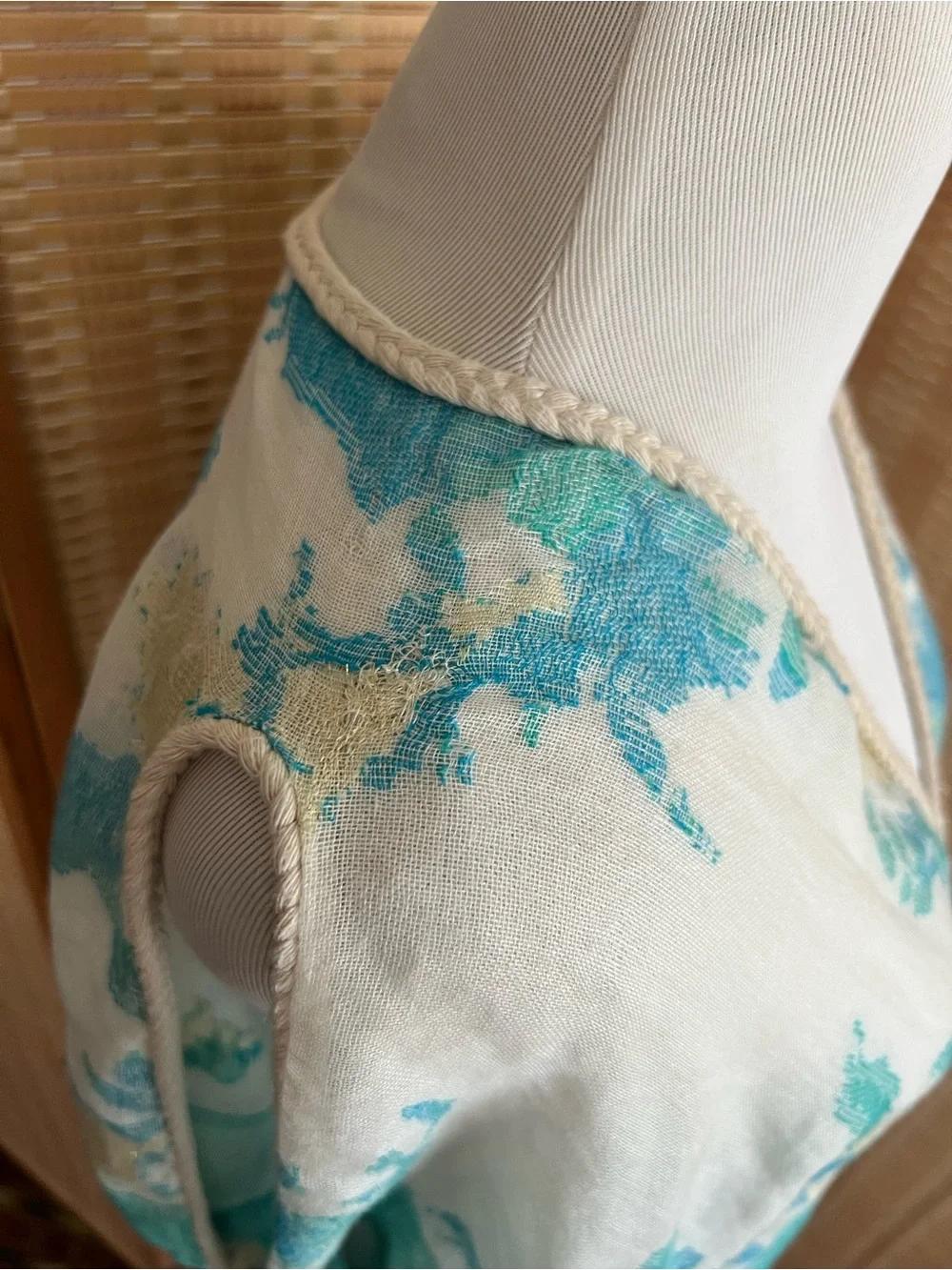 POOL TO PARTY Cold Shoulder Floral Print Cover-Up